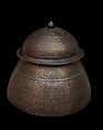Covered Pot (Degcha) with Poetic Inscriptions, Copper
